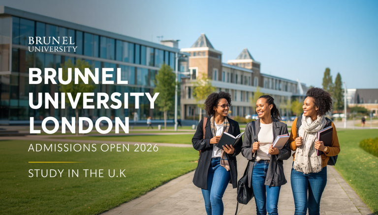 Brunel University of London Admission Open 2026