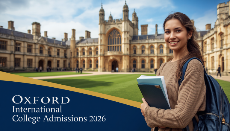 Oxford International College Admissions 2026