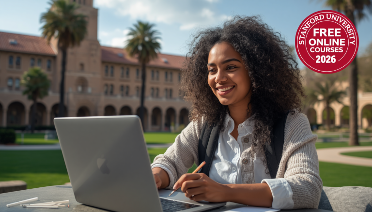 Stanford University free online courses for students learning online in 2026