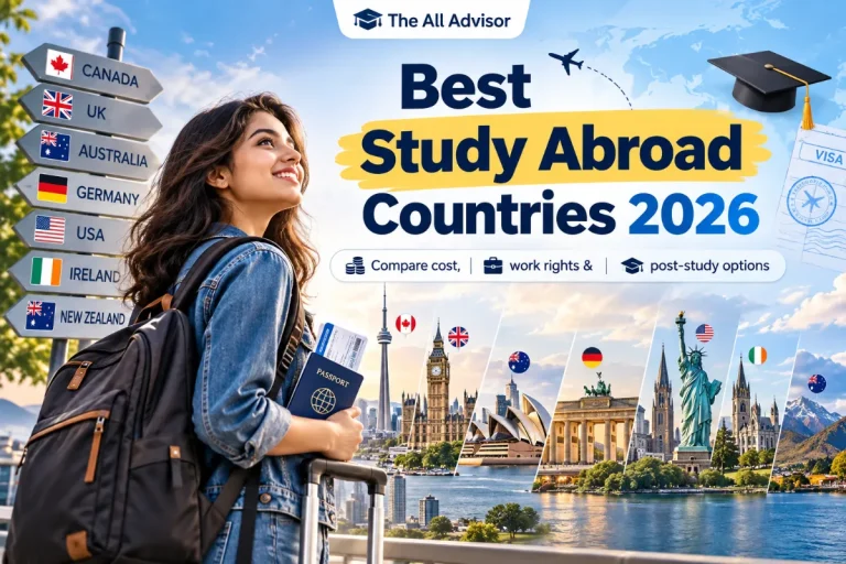 Best Study Abroad Countries 2026 comparison for international students – The All Advisor