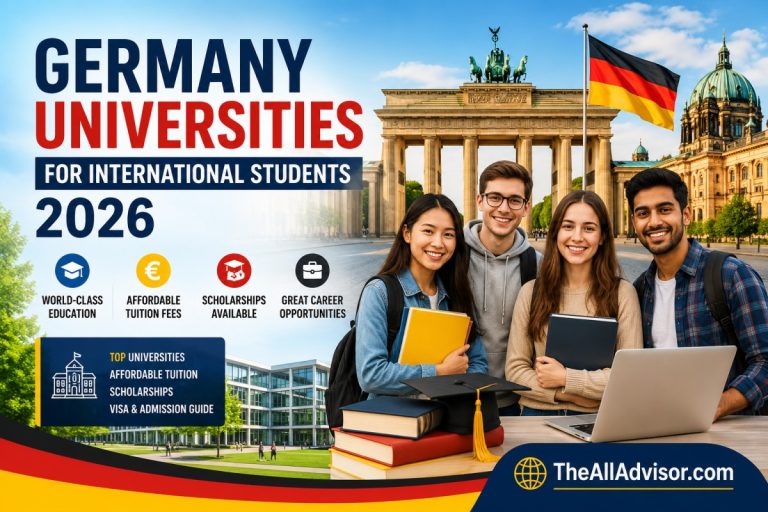 Germany Universities for International Students 2026 – Top German Universities, Tuition Fees, Scholarships and Student Visa Guide