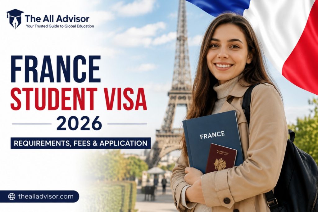 France Student Visa 2026 guide for international students by The All Advisor