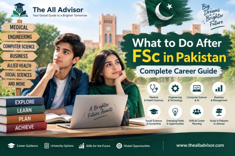 Students exploring what to do after FSc in Pakistan and different career options – The All Advisor